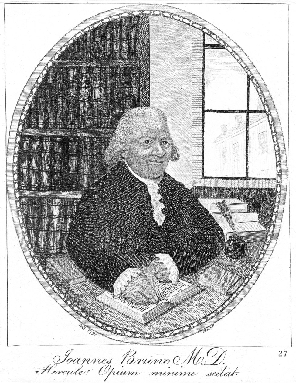 John Brown, skotský lékař, 1791 od John Kay