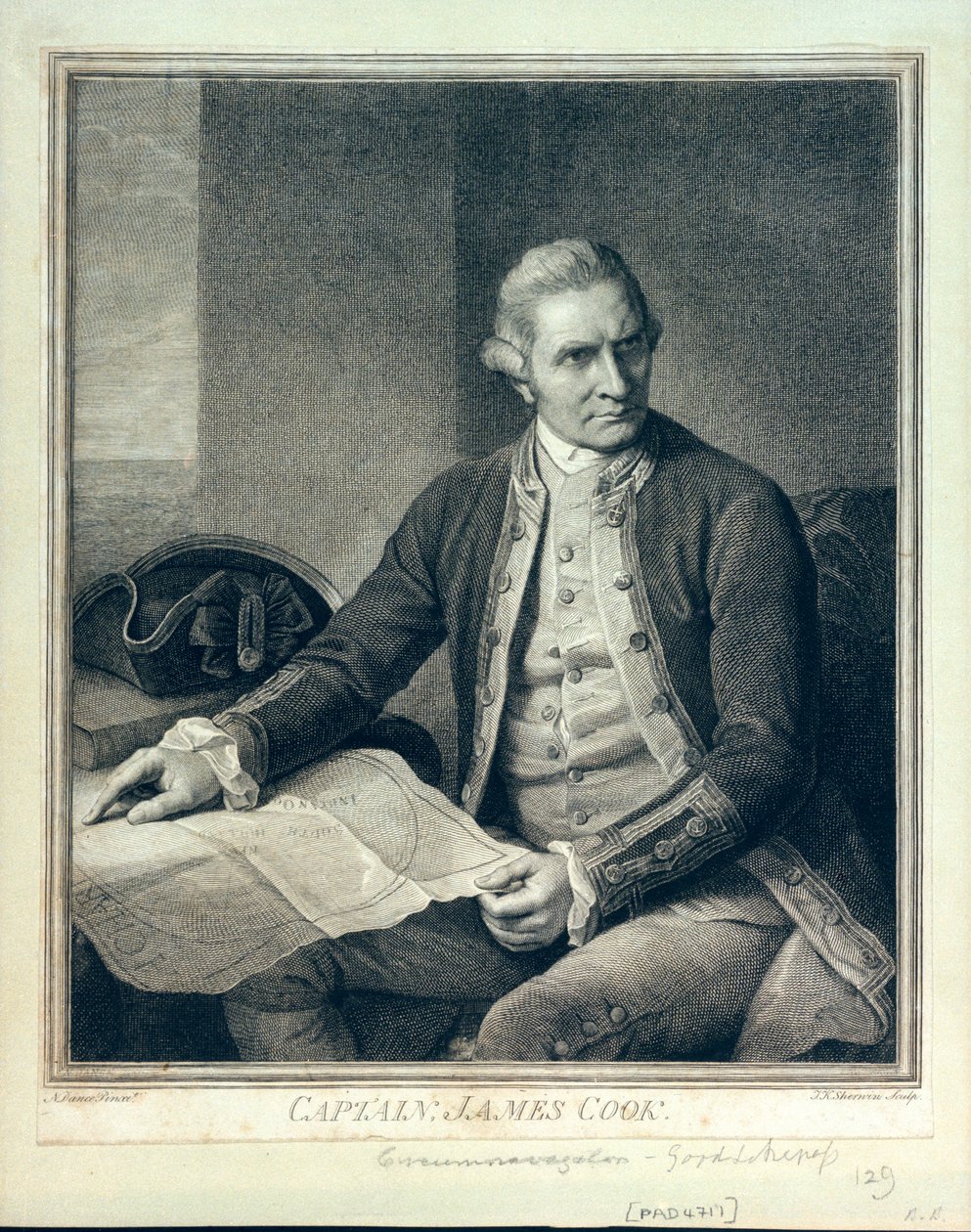 Kapitán James Cook (1728-1779) od John Keyse Sherwin