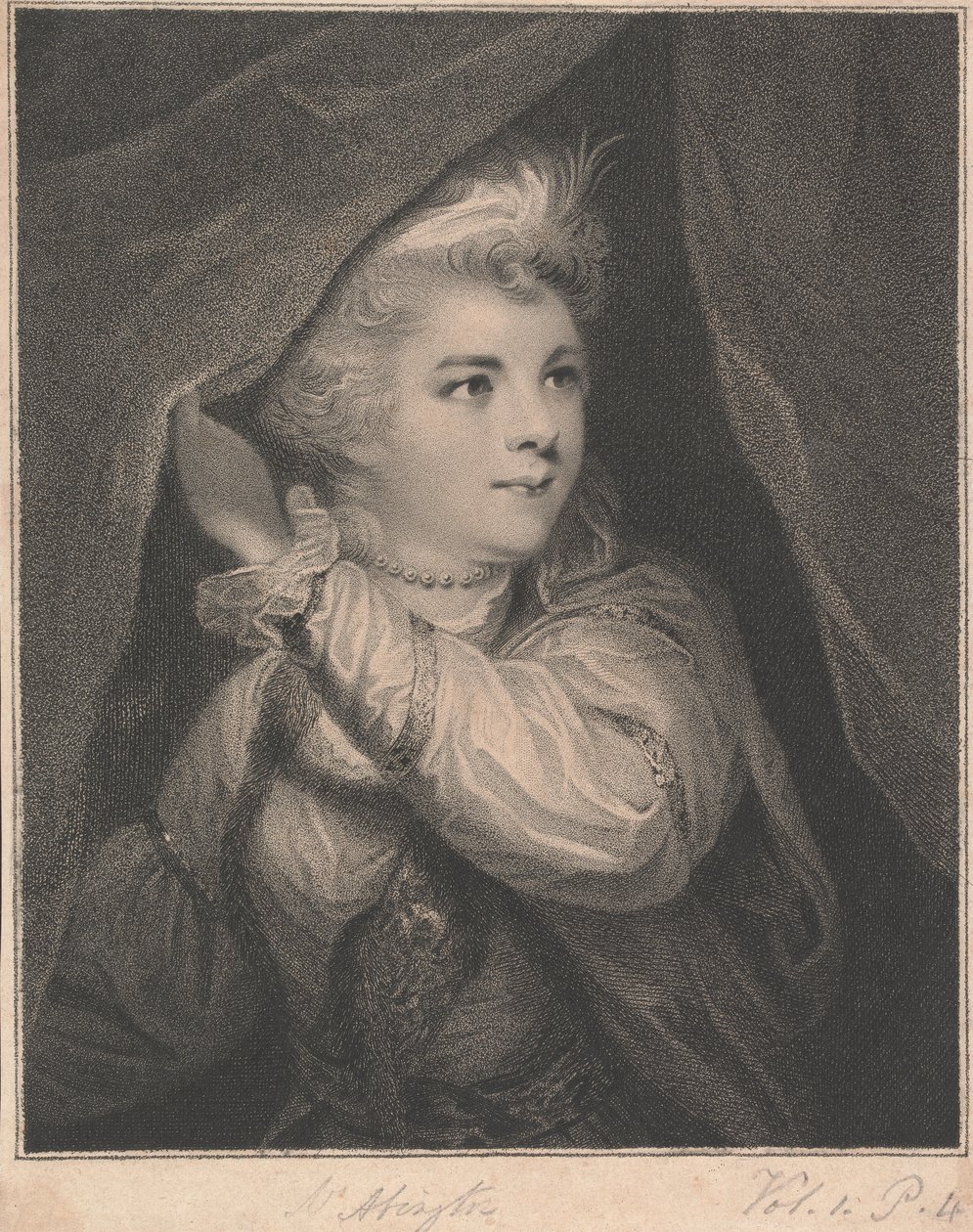 Paní Frances Abington (rozená Barton) jako Roxalana v "Sultán" od John Keyse Sherwin