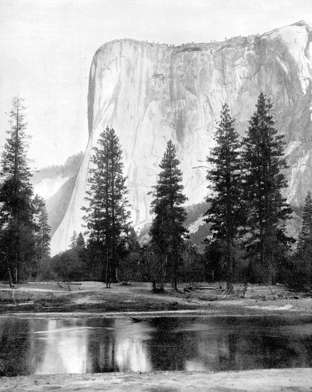 El Capitan, Yosemite Valley, Kalifornie, USA, 1893. od John L. Stoddard