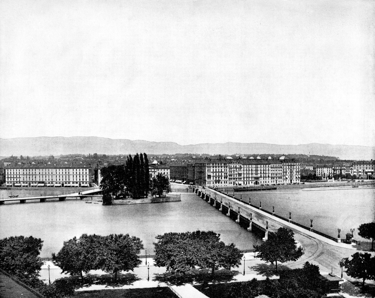 Ženeva, Švýcarsko, 1893. od John L. Stoddard