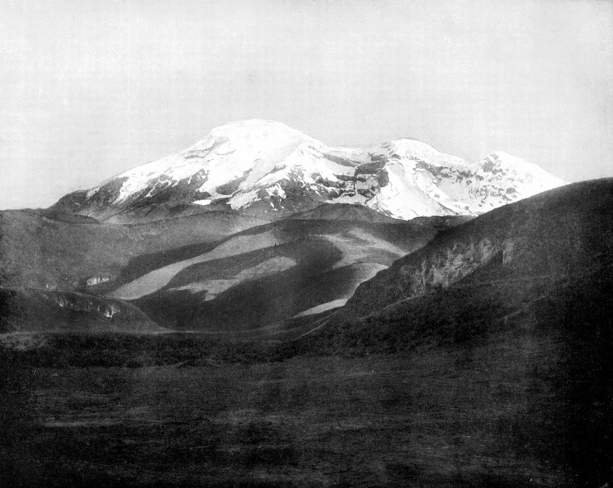 Mount Chimborazo, Ekvádor, 1893. od John L. Stoddard