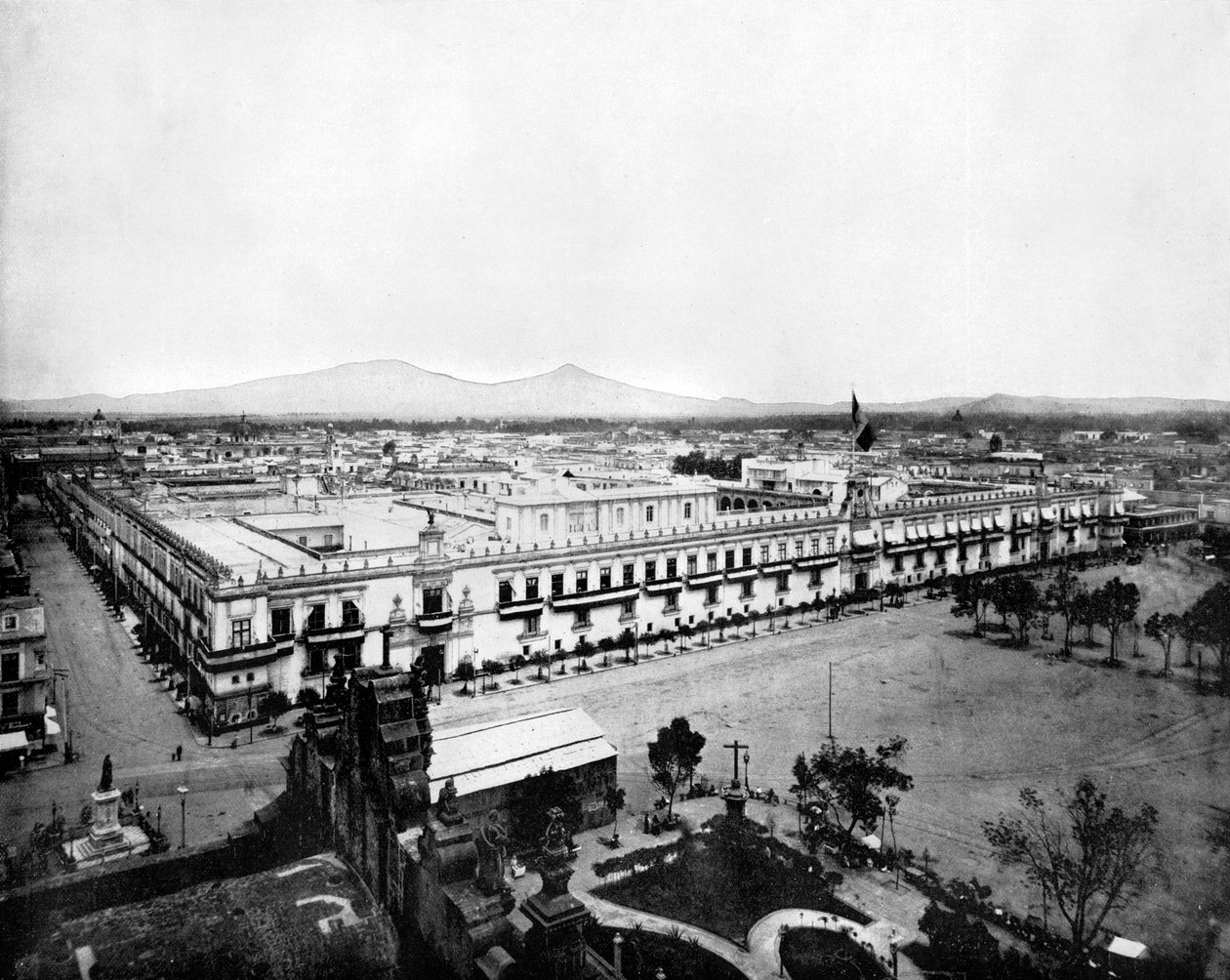 Panorama města Mexika, 1893. od John L. Stoddard