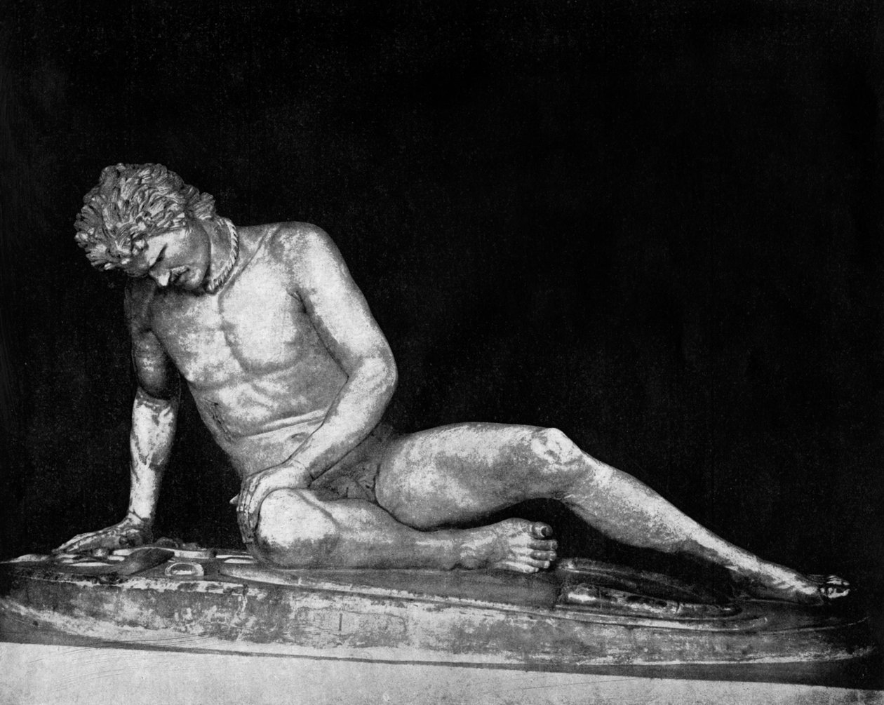Umírající Galie, Kapitol, Řím, 1893. od John L. Stoddard