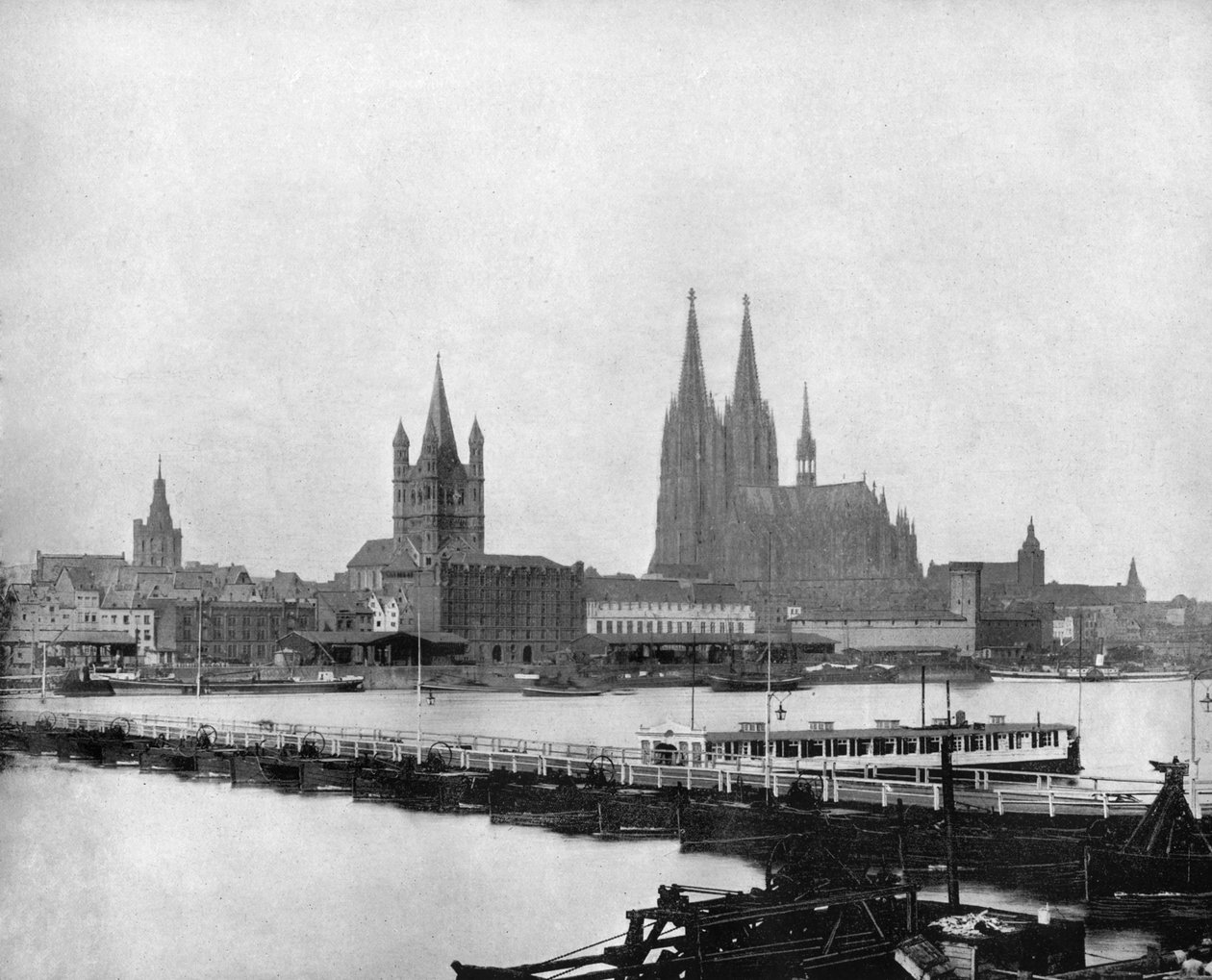 Rýn v Kolíně nad Rýnem, Německo, 1893. od John L. Stoddard