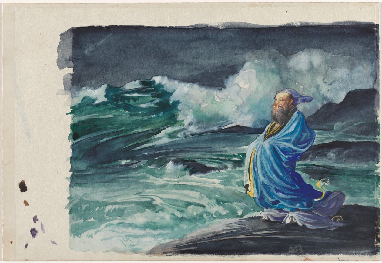 Rishi vyvolávající bouři, 1897. od John La Farge