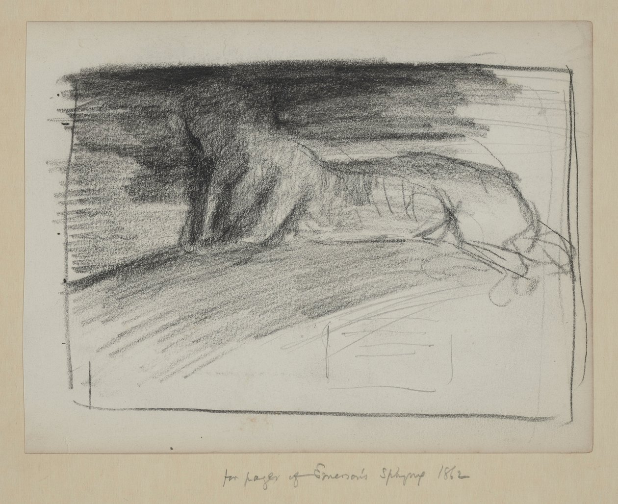 Studie pro Emersona od John La Farge