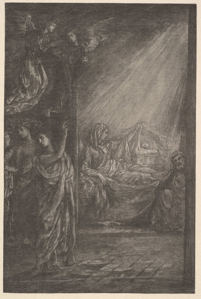The Nativity.n.d. od John La Farge