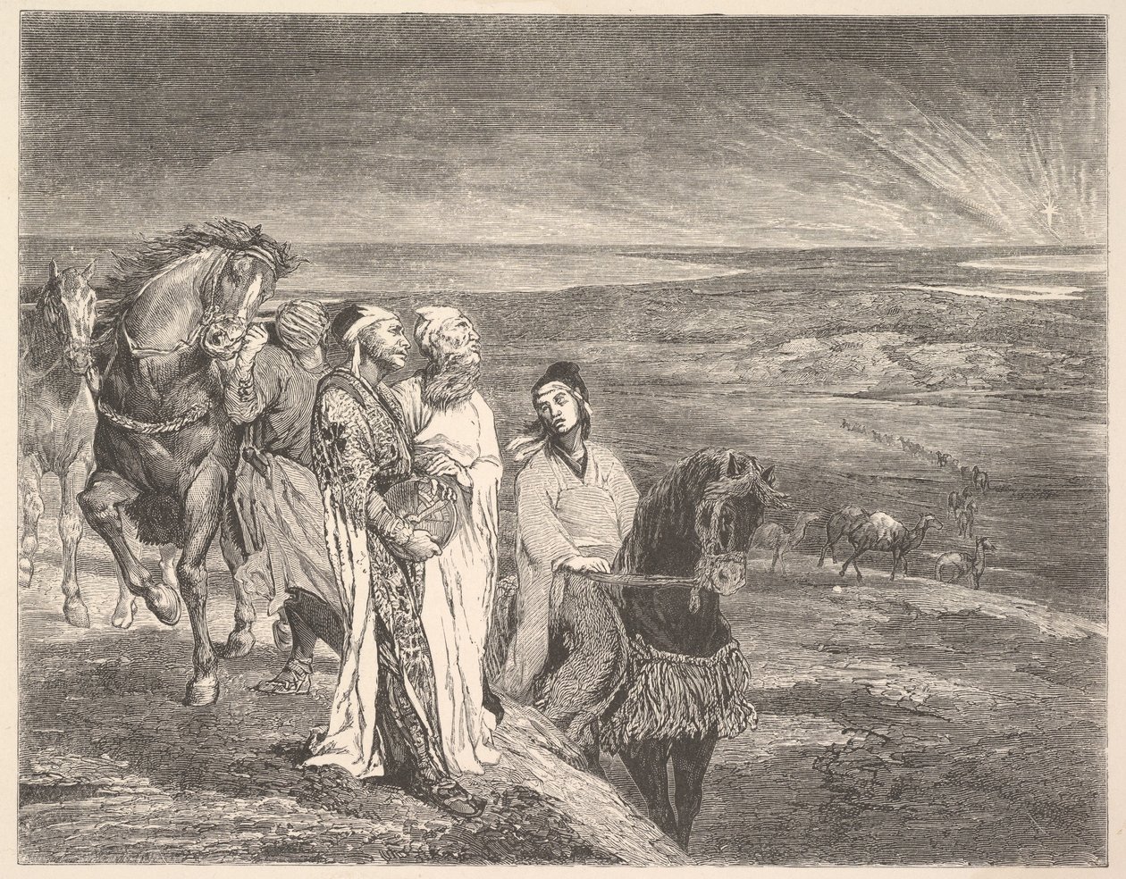 Mudrci z východu, 1868. od John La Farge