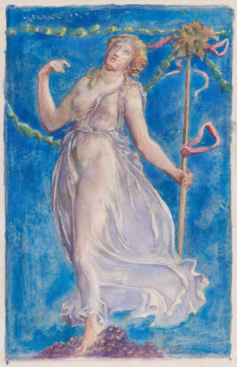 Bakchantka od John La Farge or Lafarge