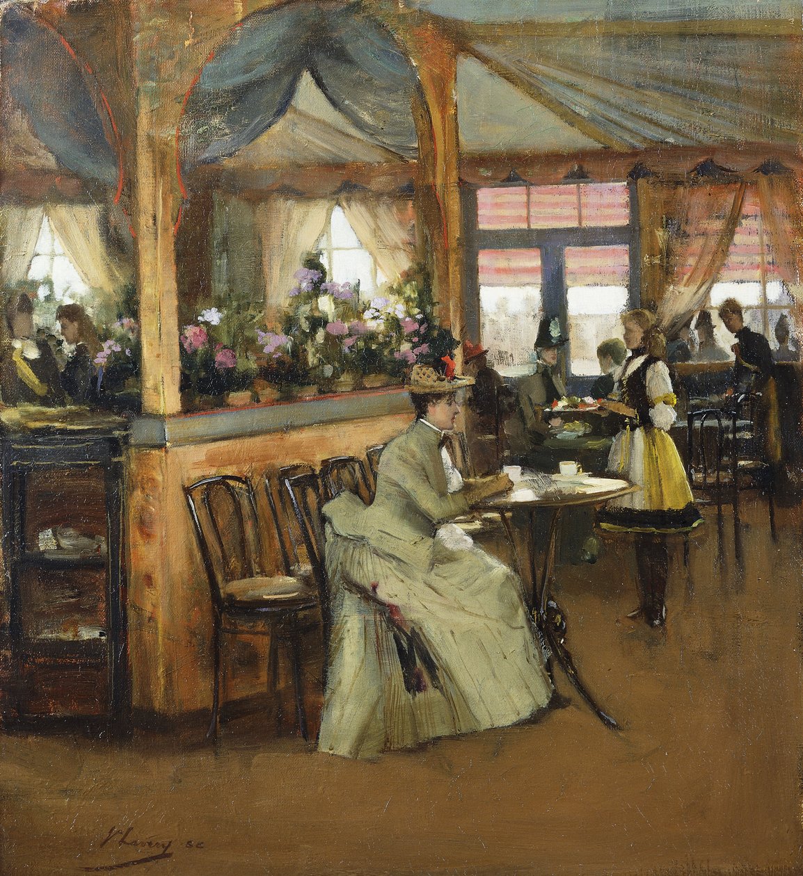 Šálek čokolády od John Lavery