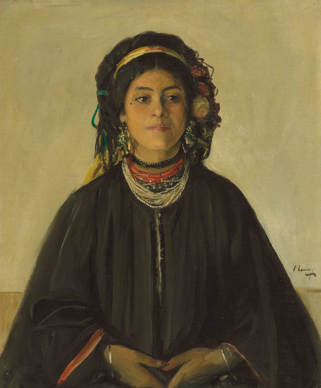 Aida, maurská služka od John Lavery
