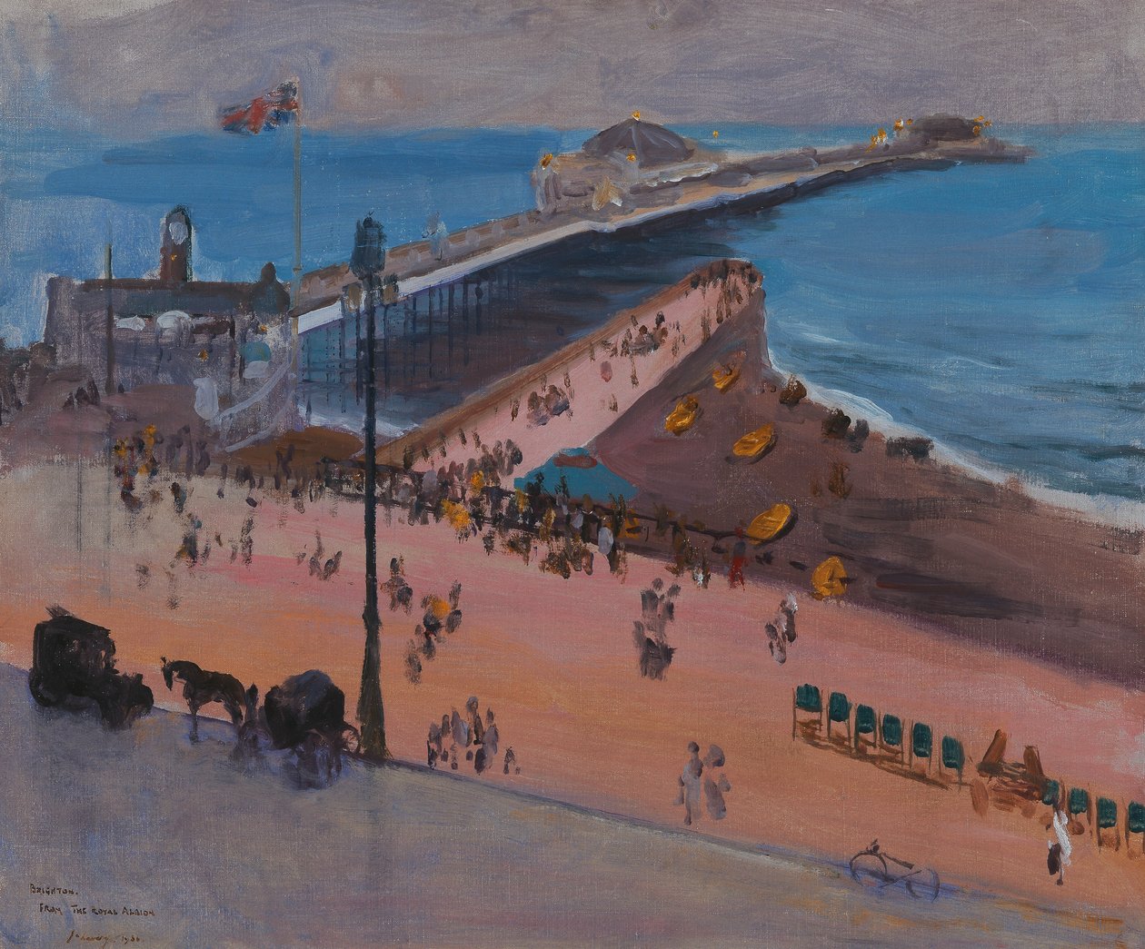 Brighton z Royal Albion od John Lavery