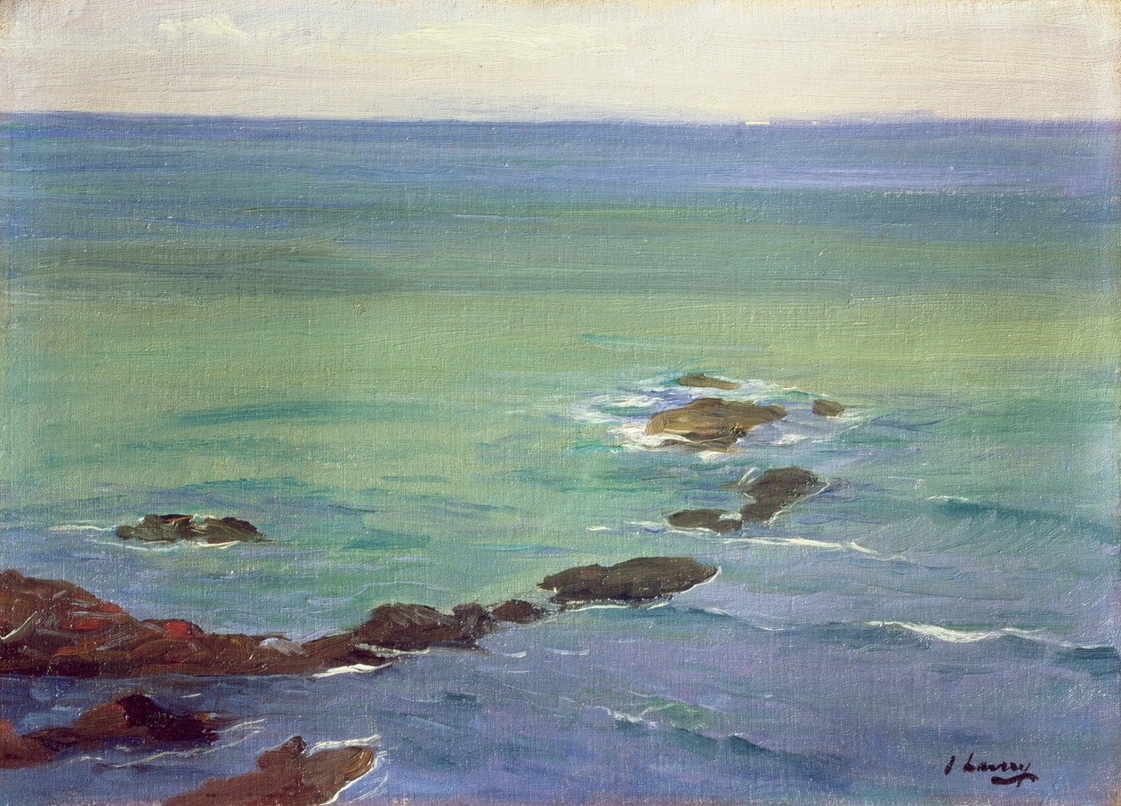 Pobřežní scéna od John Lavery