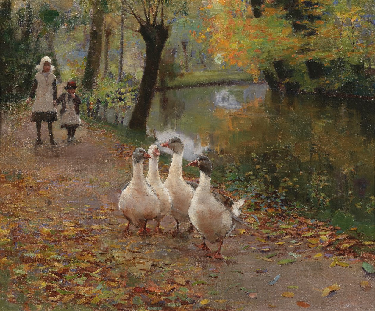 Husí dívky, 1885 od John Lavery