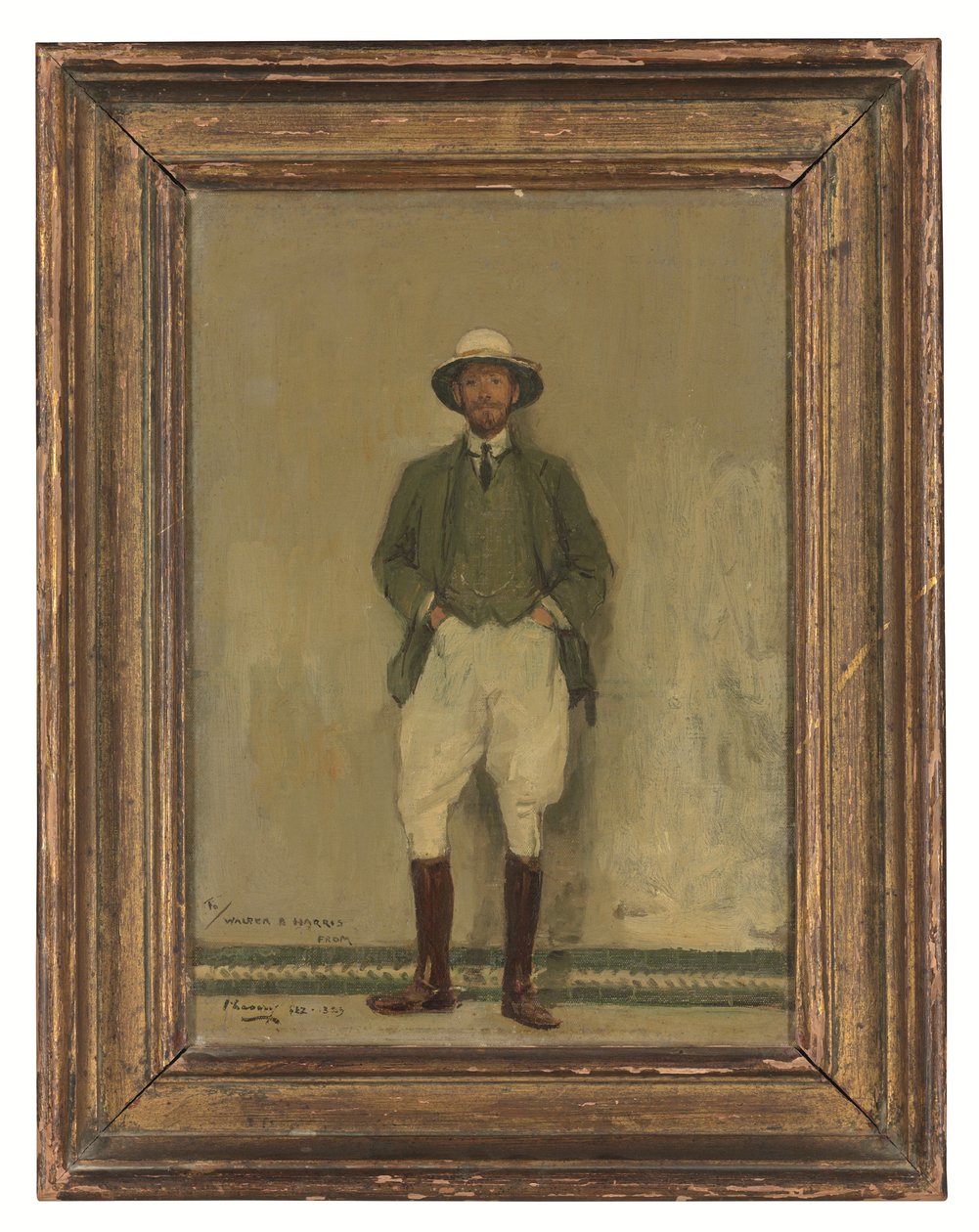 Portrét Waltera B. Harrise, asi 1907 (olej na plátně) od John Lavery