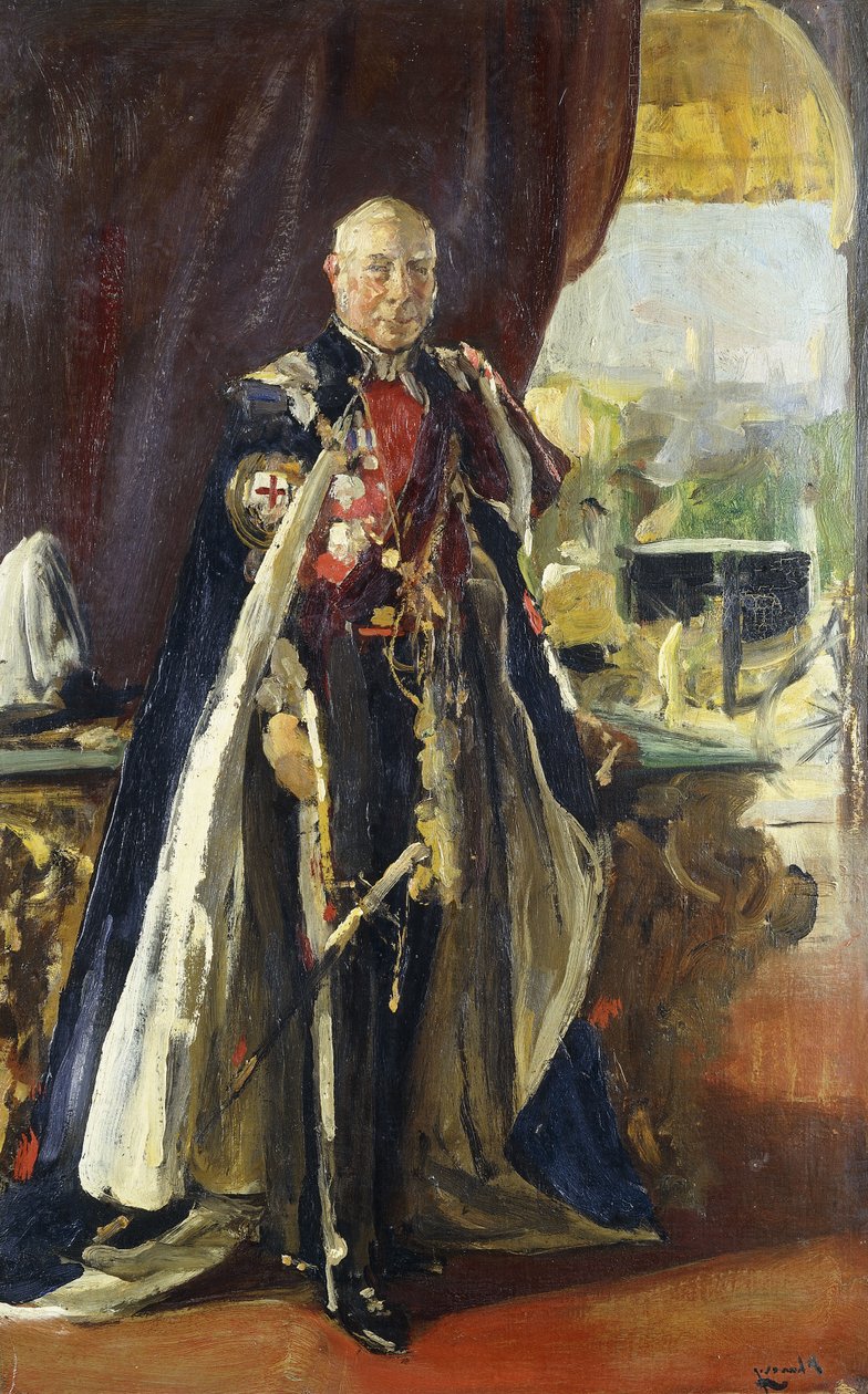 Portrét hraběte z Lonsdale, K od John Lavery