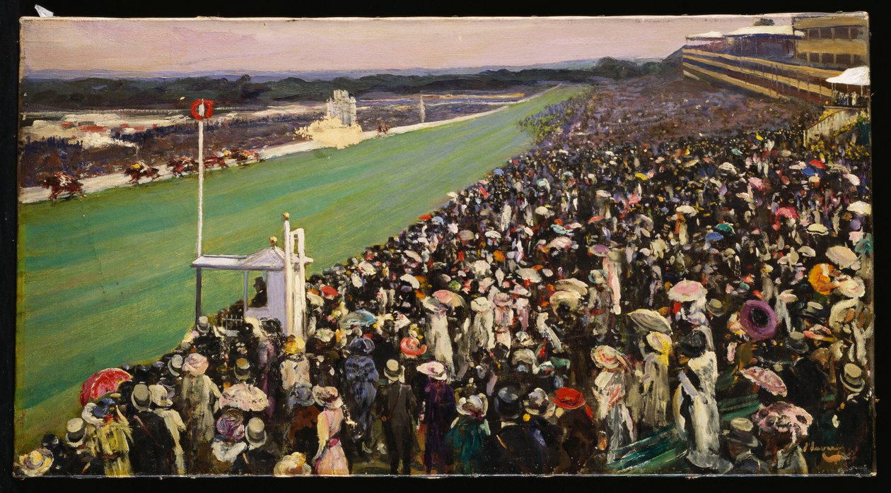 Zlatý pohár, Ascot, Královská ohrada od John Lavery