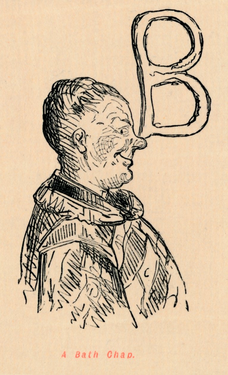A Bath Chap, c1860, c1860 od John Leech
