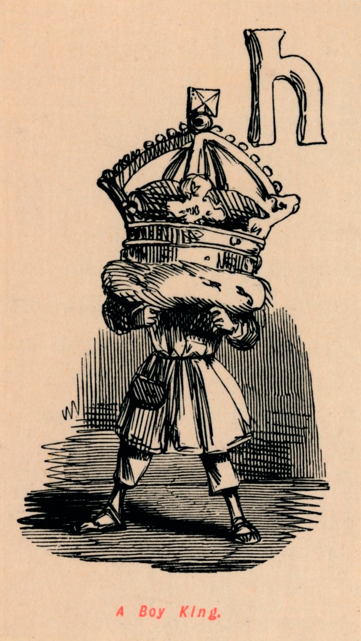 Chlapecký král, od John Leech