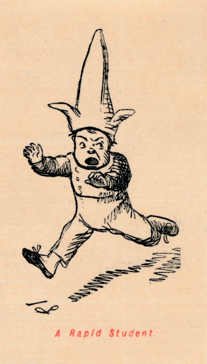 Rychlý student, c1860, 1860 od John Leech