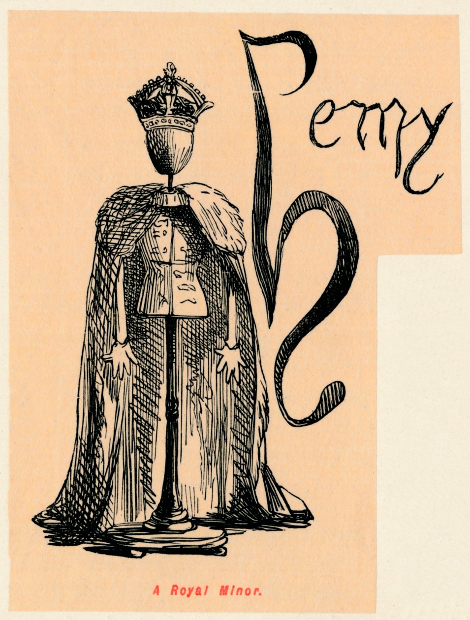 A Royal Minor, c1860, c1860 od John Leech