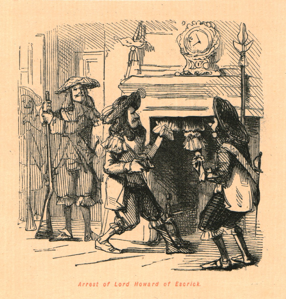 Zatčení lorda Howarda z Escricku, 1897. od John Leech