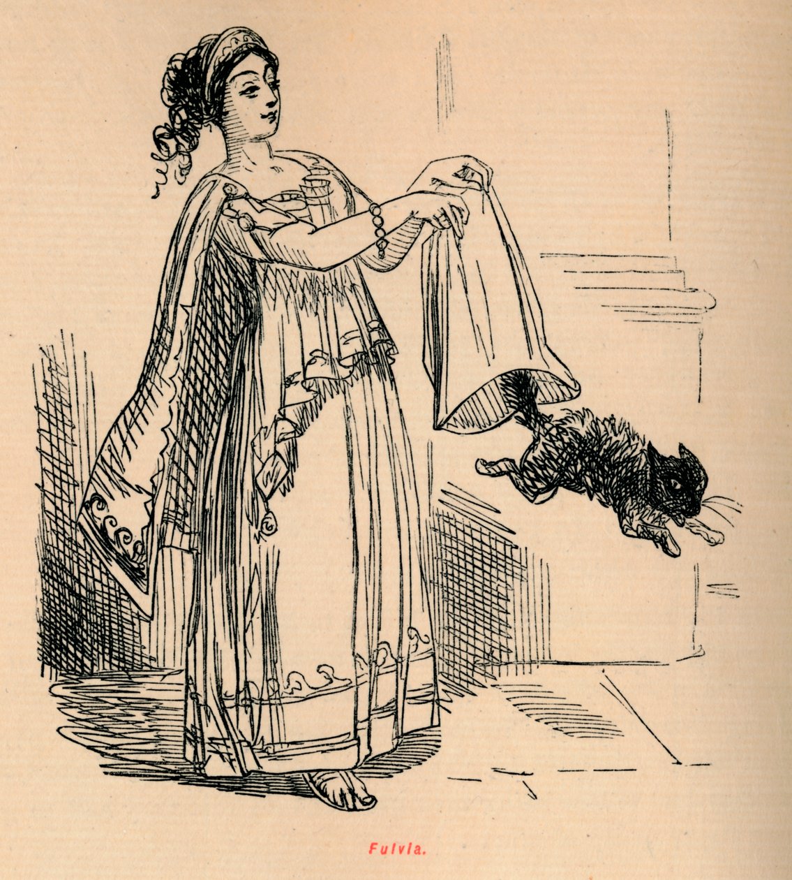 Fulvia, 1852 od John Leech