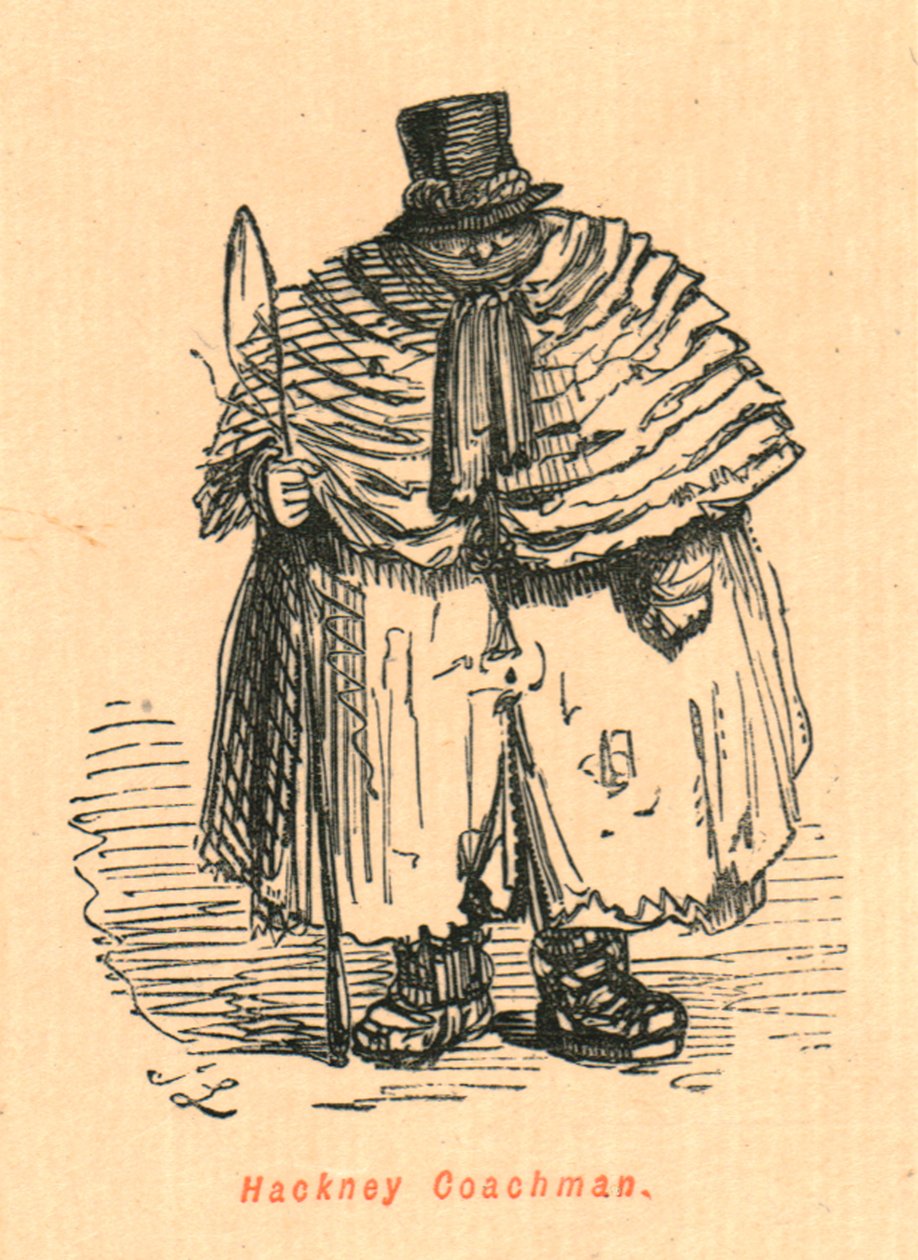 Hackney Coachman, 1897. od John Leech