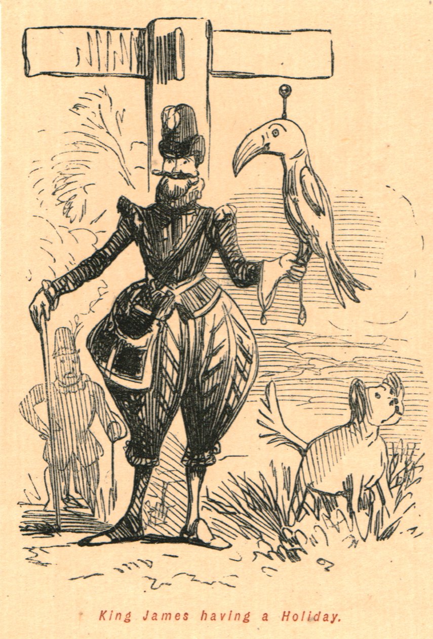 Král James má svátek, 1897. od John Leech