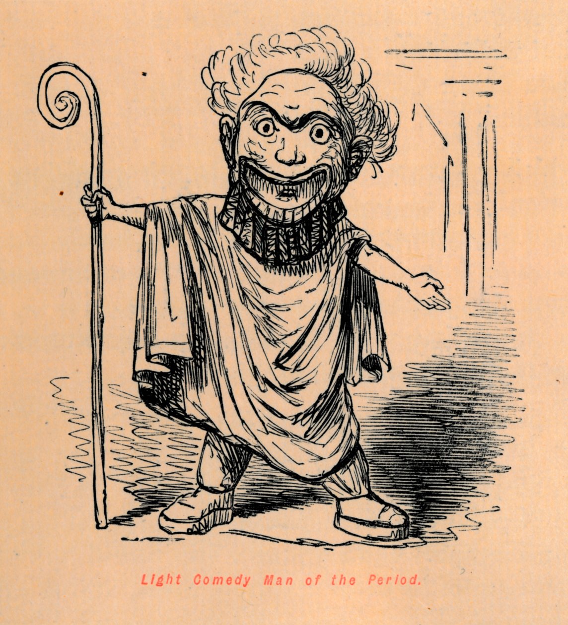 Lehká komedie Muž doby, 1852 od John Leech