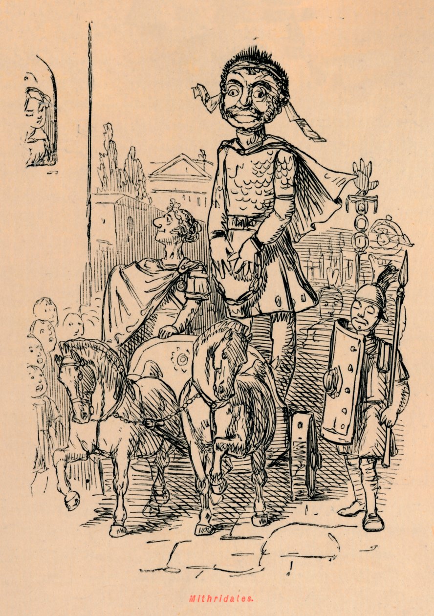 Mithridates, 1852 od John Leech