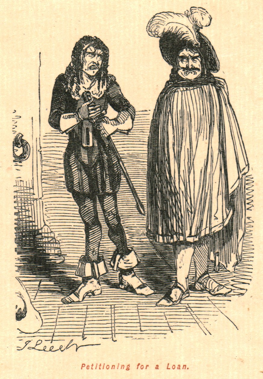 Žádost o půjčku, 1897. od John Leech