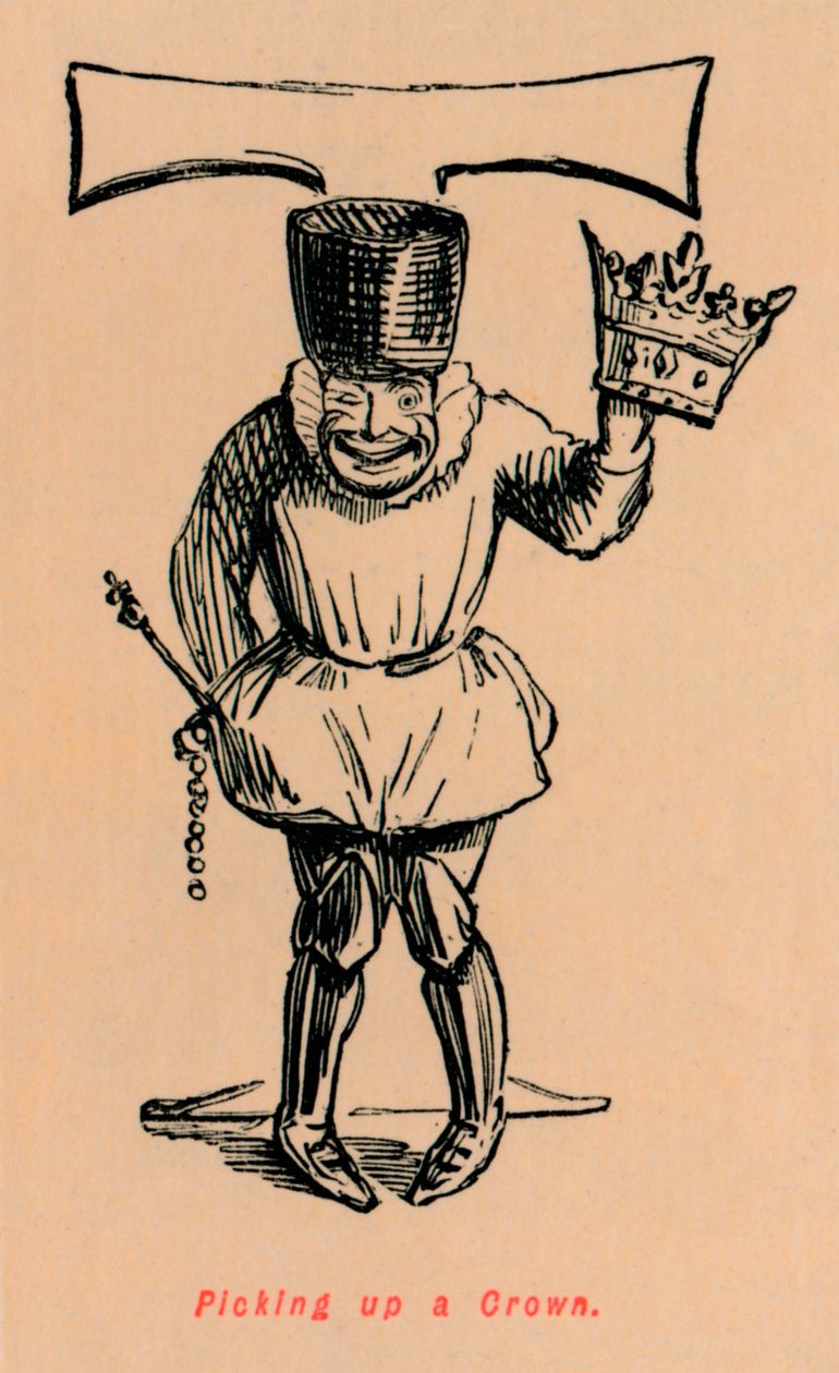 Vyzvednutí koruny, c1860, c1860 od John Leech