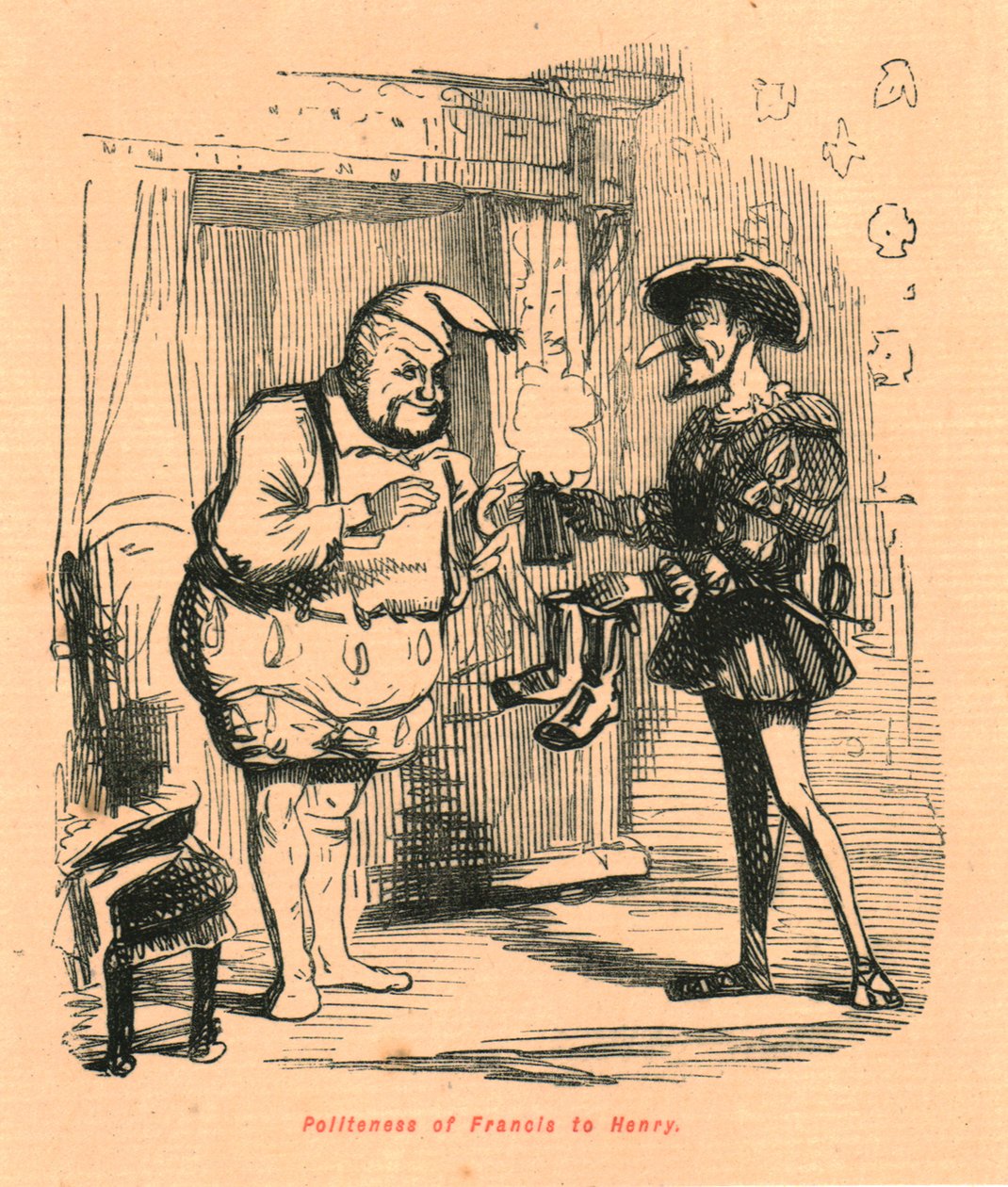 Zdvořilost Františka k Henrymu, 1897. od John Leech