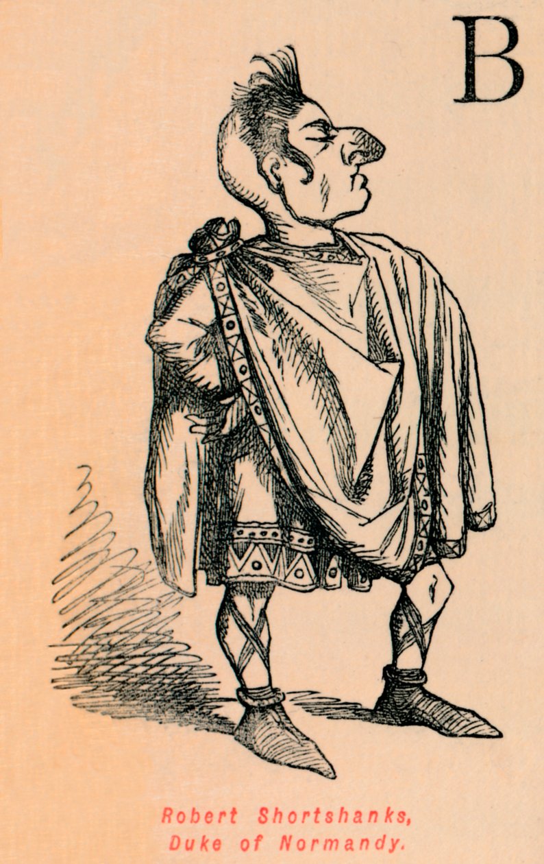 Robert Shortshanks, vévoda z Normandie, c1860, c1860 od John Leech