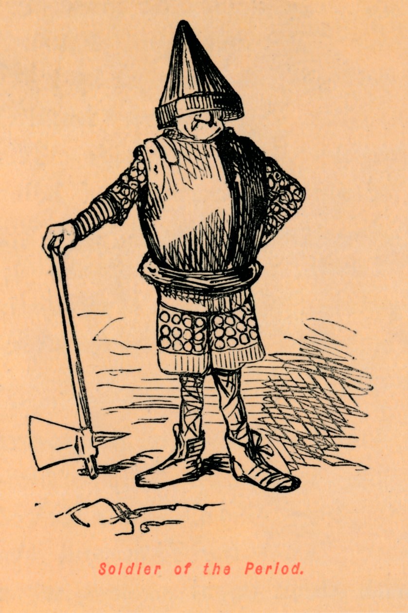 Voják doby, c1860, c1860 od John Leech