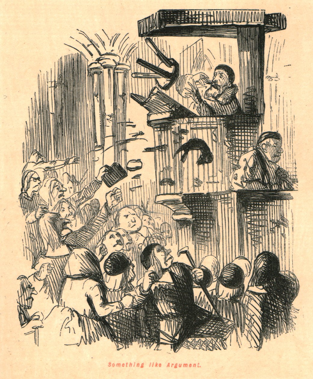 Něco jako Argument, 1897. od John Leech