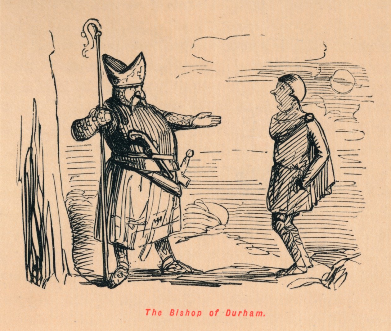 Biskup z Durhamu, c1860, c1860 od John Leech