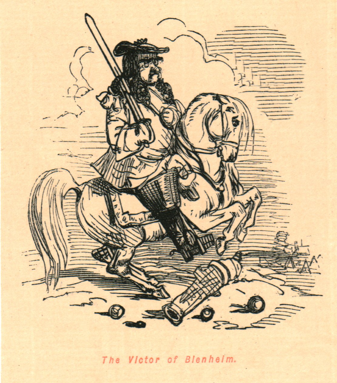 Vítěz z Blenheimu, 1897. od John Leech
