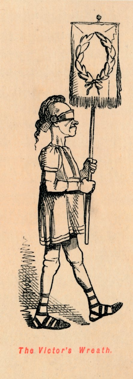 Věnec vítězů, 1852 od John Leech
