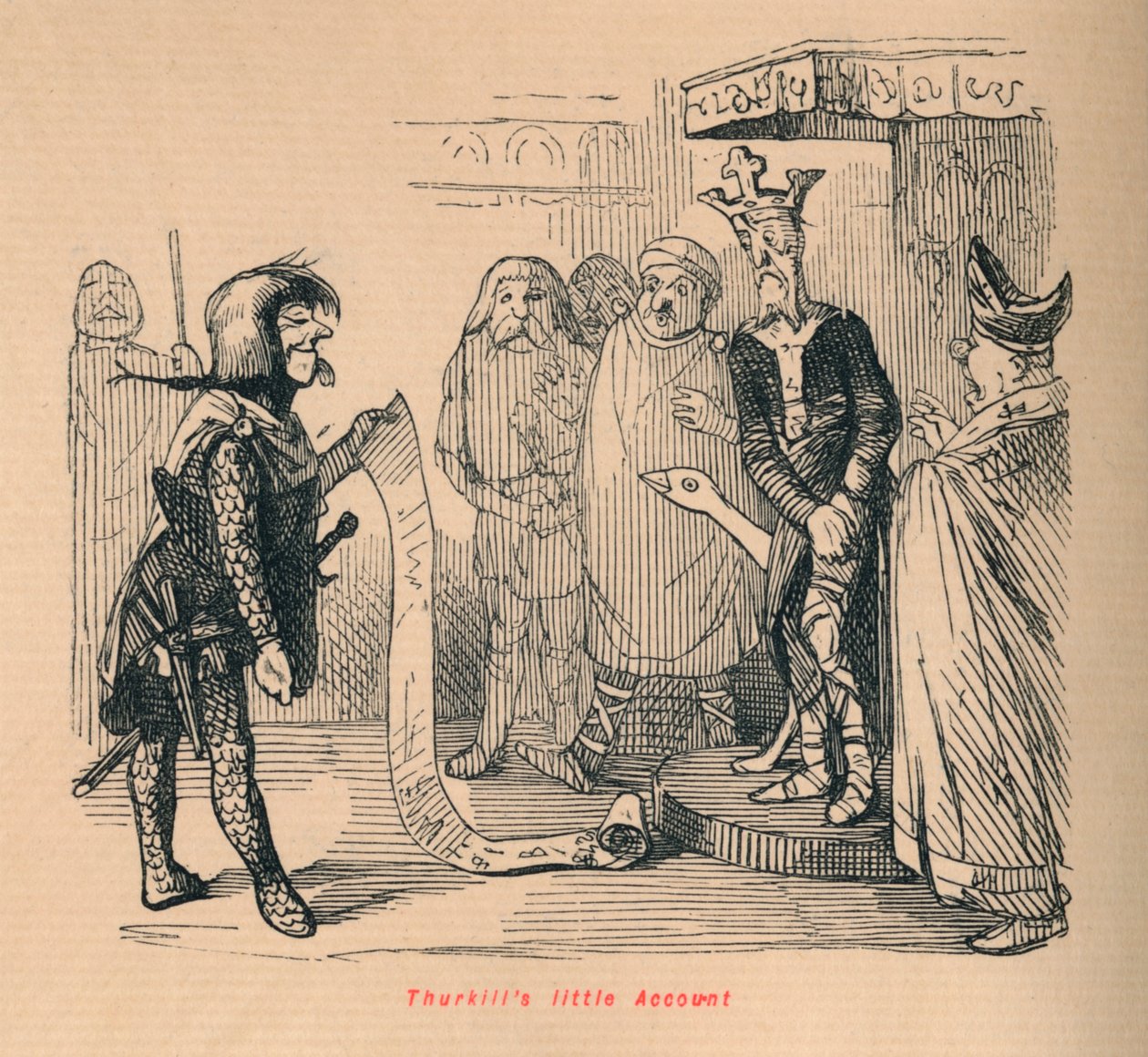 Thurkills little Account, c1860, c1860 od John Leech