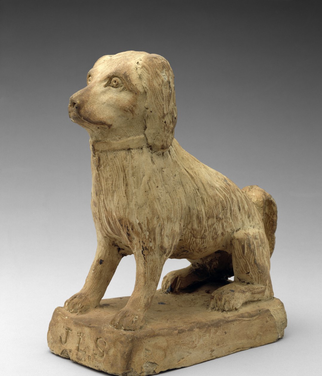 Španěl, c. 1870-1880 (kamenina) od John Lewis Stone