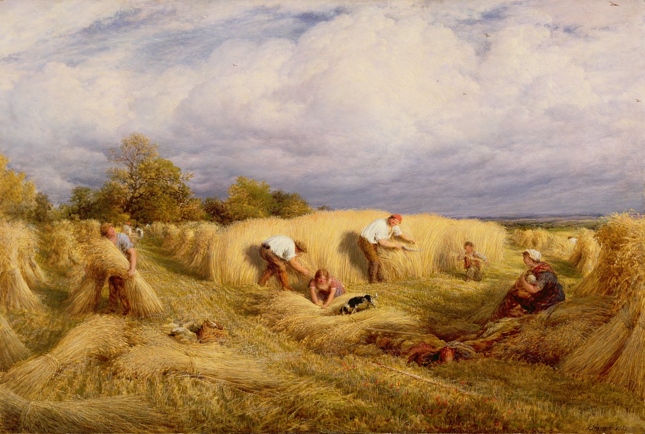 Kombajny, 1855 od John Linnell