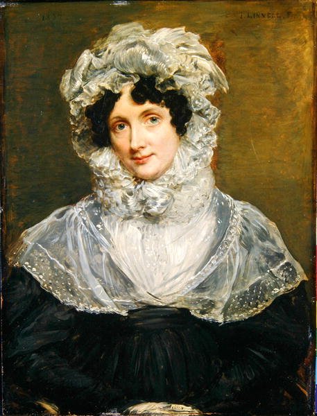 Portrét paní Bolding, 1832 (viz 238969 pro pár) od John Linnell