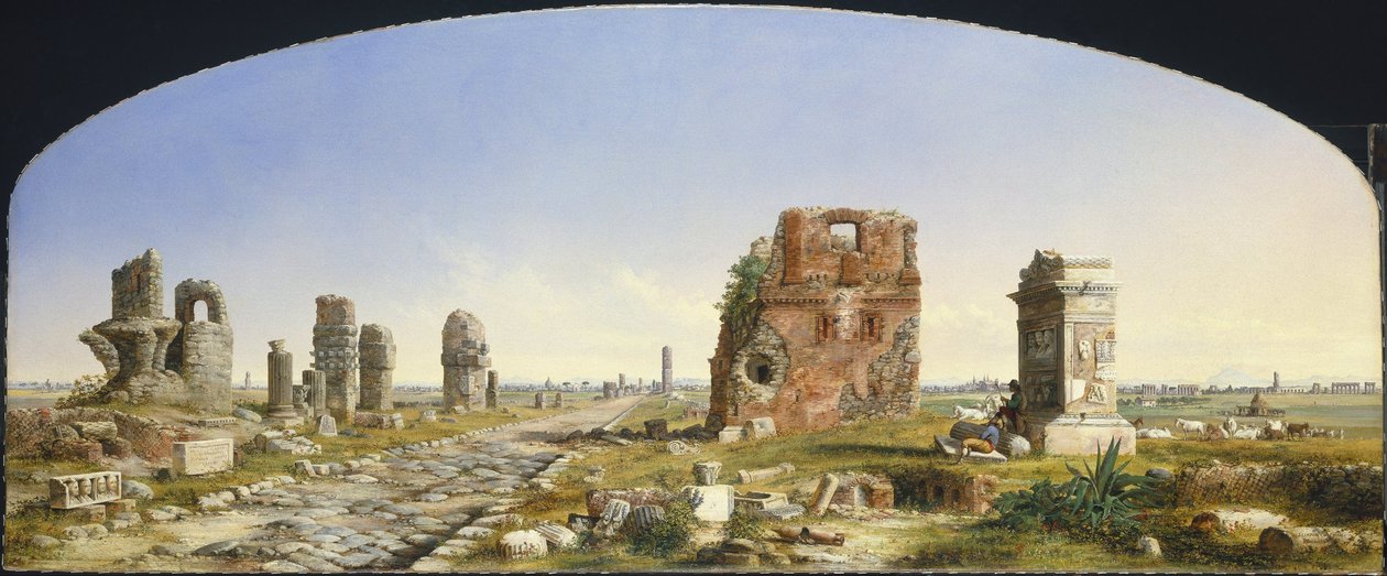 Appiánská cesta od John Linton Chapman