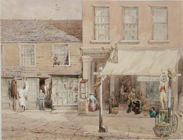 55-59 Maiden Lane, New York City od John Mackie Falconer
