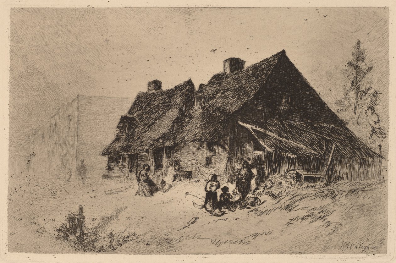 Chaty otroků ve Wilmingtonu od John Mackie Falconer