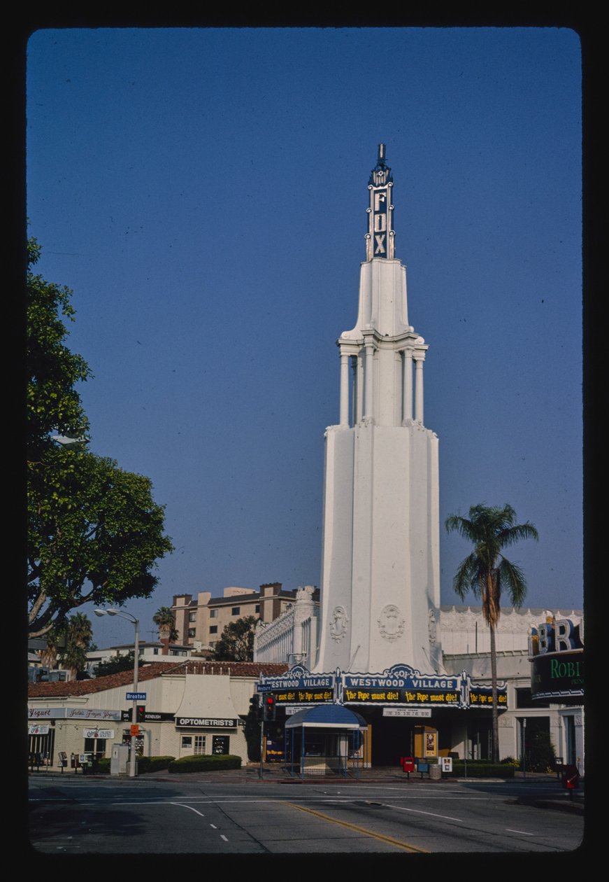 Fox Theater, Bakersfield, Kalifornie, USA od John Margolies