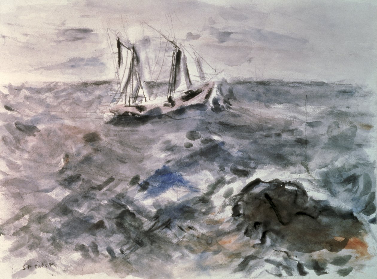Mořská fantazie č. III od John Marin